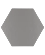 Carrelage Hexatile Grey Mat 17,5x20 cm - détail du carreau 3