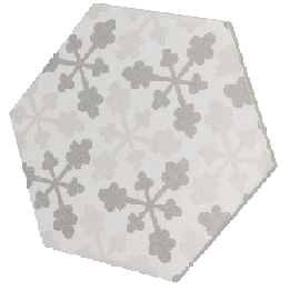 Hexatile Harmony B&W 17.5x20 cm - carrelage NAIS