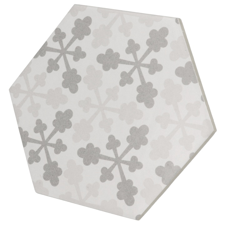 Hexatile Harmony B&W 17.5x20 cm - carrelage NAIS