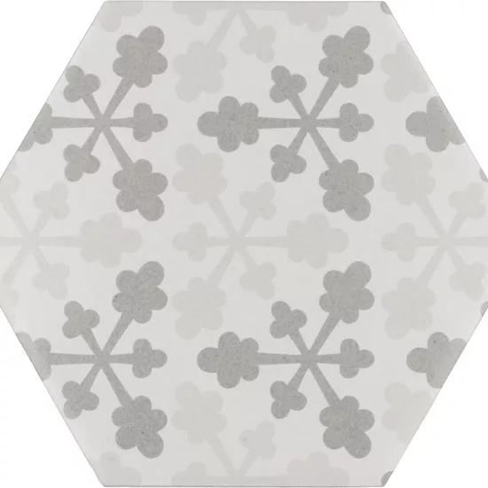 Carrelage Hexatile Harmony B&W 17,5x20 cm - détail du carreau 3
