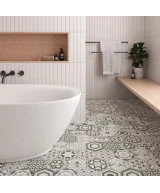Carrelage Hexatile Harmony B&W 17,5x20 cm - vue d’ambiance 5
