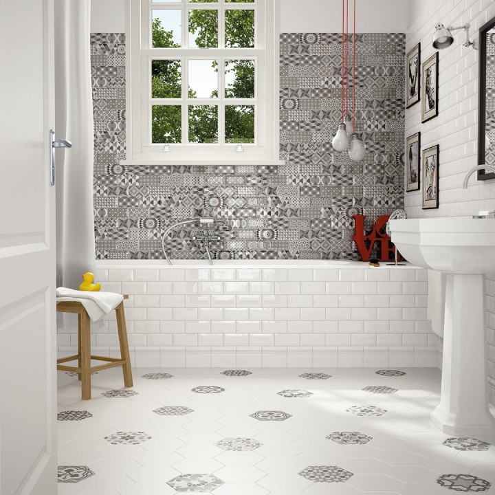 Hexatile Harmony B&W 17.5x20 cm - carrelage NAIS - image 10