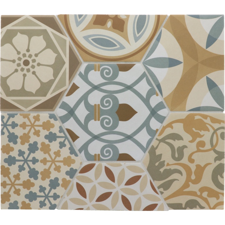 Hexatile Harmony Colours 17.5x20 cm - carrelage NAIS - image 2