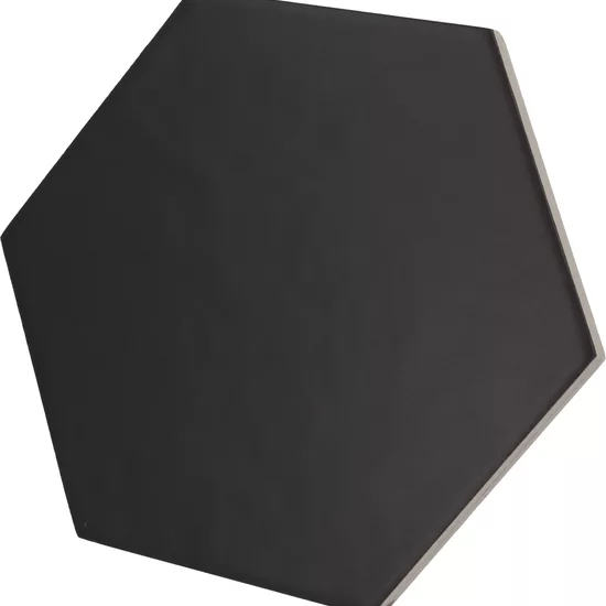 Carrelage Hexatile Black Mat 17,5x20 cm - détail du carreau