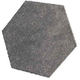 Hexatile Cement Black 17.5x20 cm - carrelage NAIS