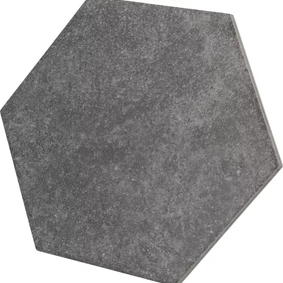Carrelage Hexatile Cement Black 17,5x20 cm - détail du carreau