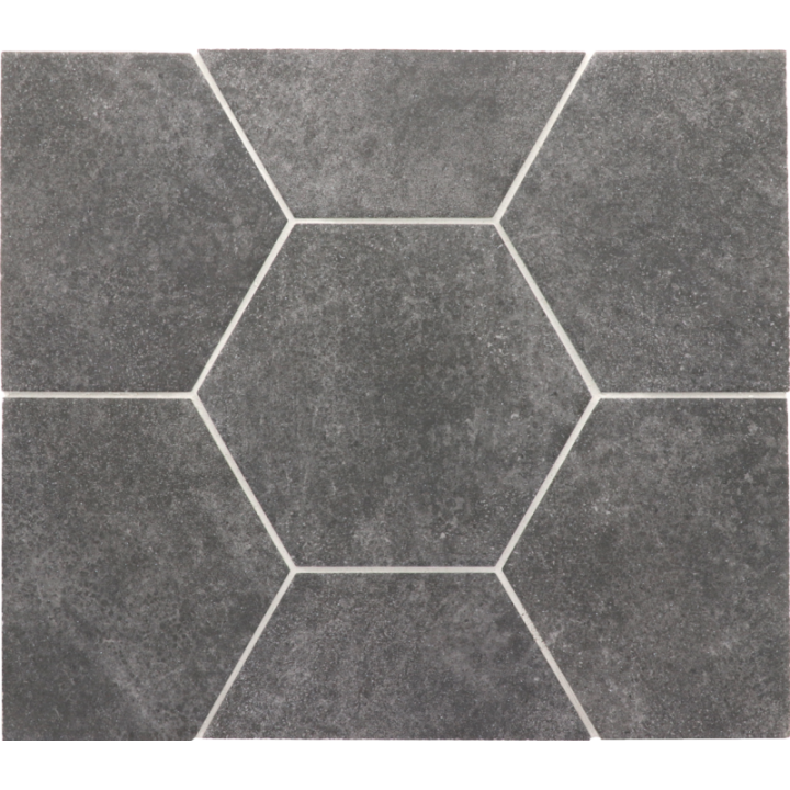 Hexatile Cement Black 17.5x20 cm - carrelage NAIS - image 2
