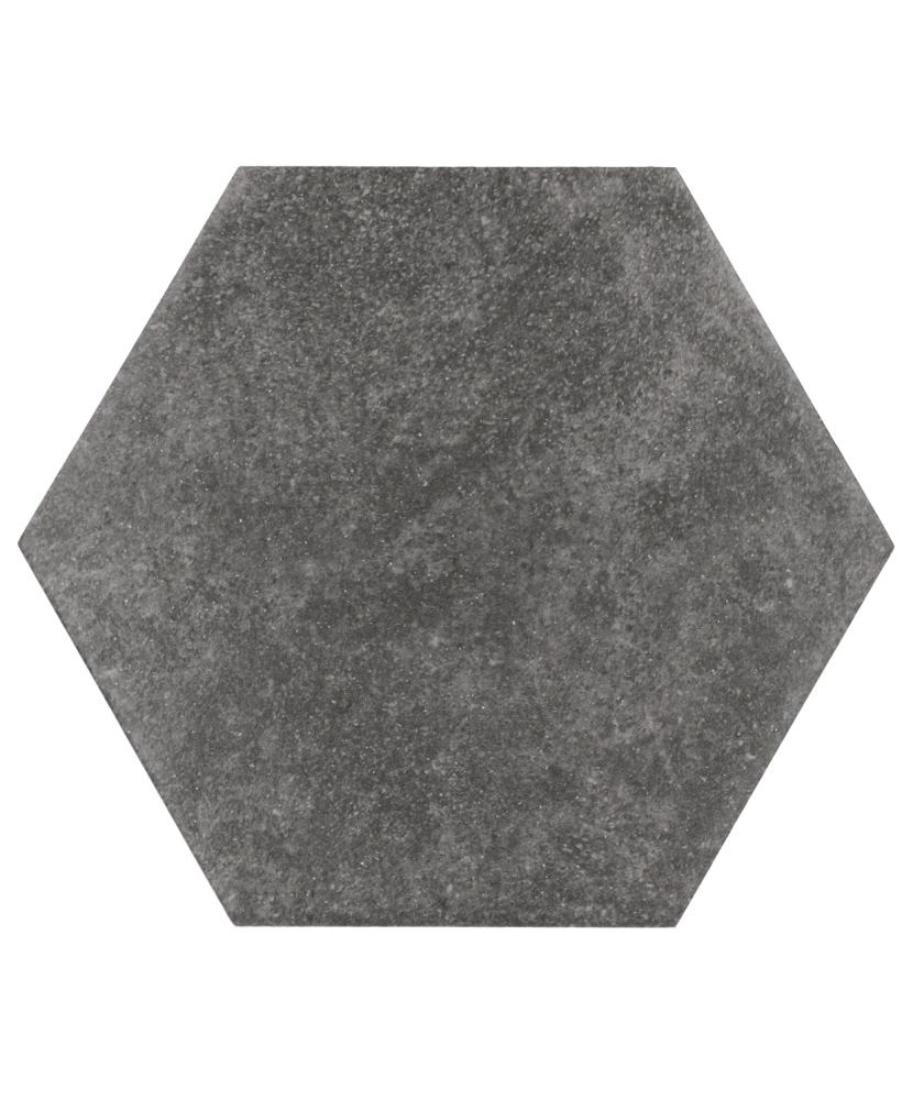 Carrelage Hexatile Cement Black 17,5x20 cm - détail du carreau 3
