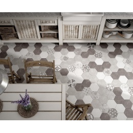 Hexatile Cement Black 17.5x20 cm - carrelage NAIS - image 4
