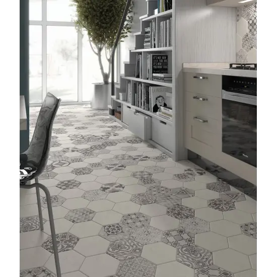 Hexatile Cement Garden Grey 17.5x20 cm - carrelage NAIS - image 4