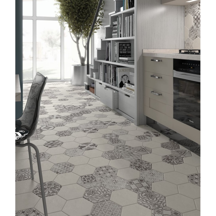 Hexatile Cement Garden Grey 17.5x20 cm - carrelage NAIS - image 4