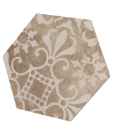 Carrelage Hexatile Cement Garden Sand 17,5x20 cm - détail du carreau