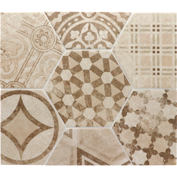 Hexatile Cement Garden Sand 17.5x20 cm - carrelage NAIS - image 2