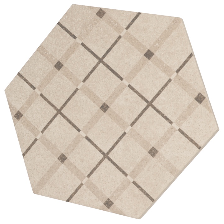 Hexatile Cement Geo Sand 17.5x20 cm - carrelage NAIS
