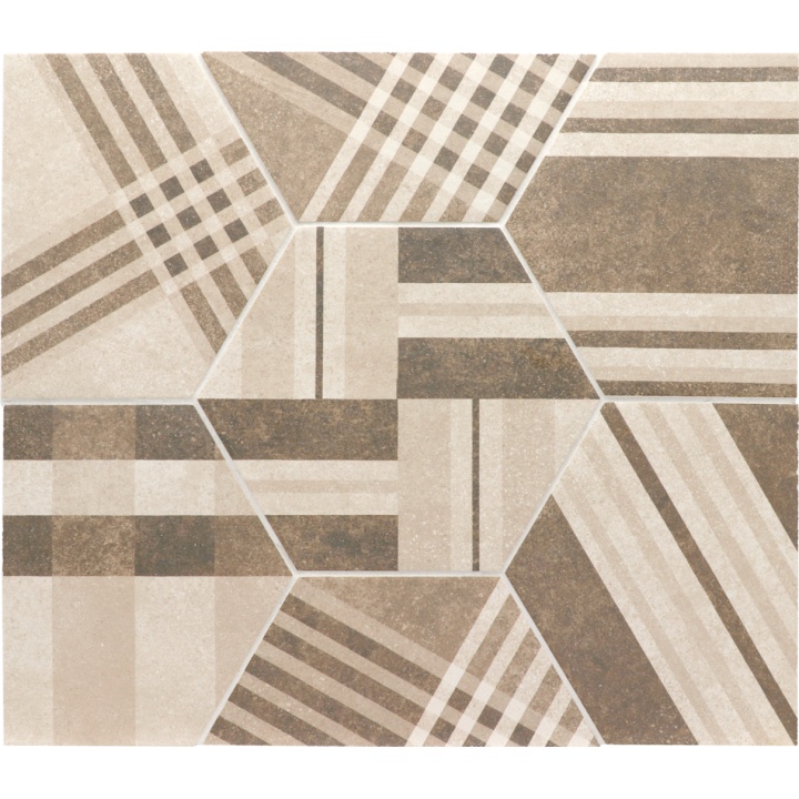Hexatile Cement Geo Sand 17.5x20 cm - carrelage NAIS - image 2
