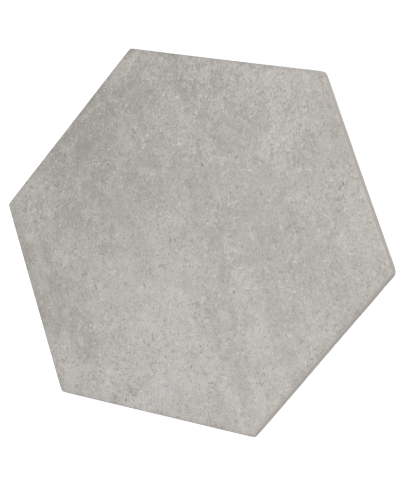 Carrelage Hexatile Cement Grey 17,5x20 cm - détail du carreau