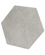 Carrelage Hexatile Cement Grey 17,5x20 cm - détail du carreau