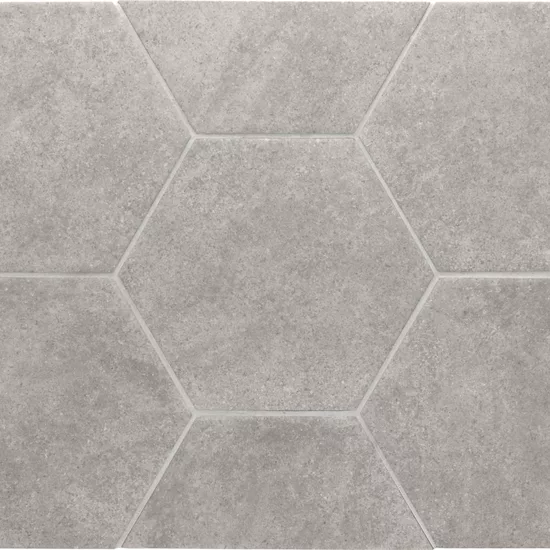 Carrelage Hexatile Cement Grey 17,5x20 cm - détail du carreau 2