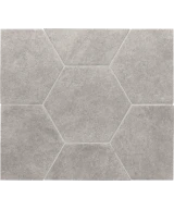 Carrelage Hexatile Cement Grey 17,5x20 cm - détail du carreau 2