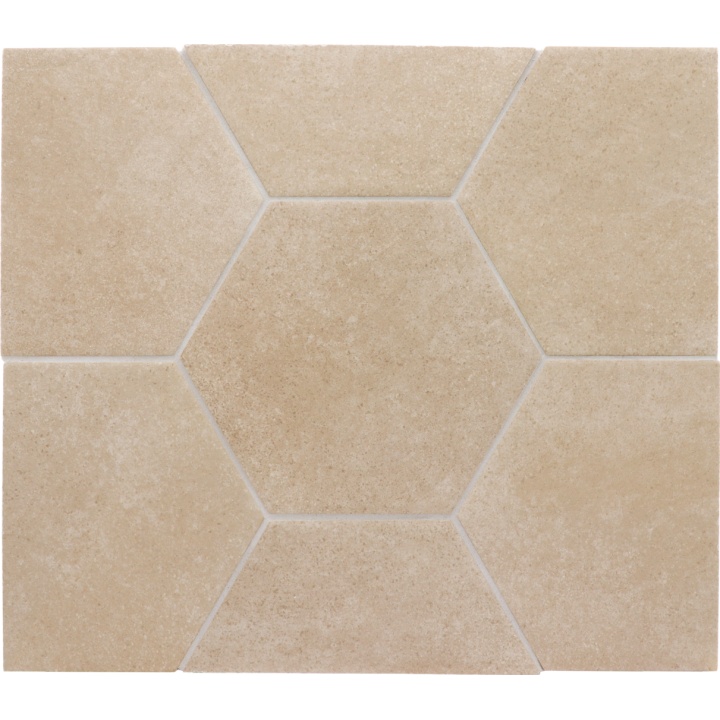 Hexatile Cement Mink 17.5x20 cm - carrelage NAIS - image 2