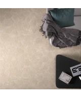 Carrelage Hexatile Cement Mink 17,5x20 cm - vue d’ambiance