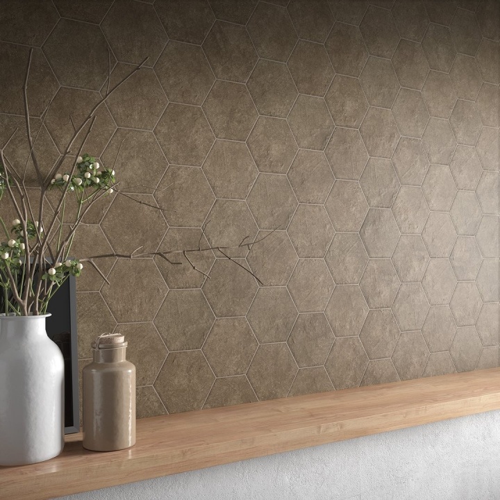 Hexatile Cement Mud 17.5x20 cm - carrelage NAIS - image 4