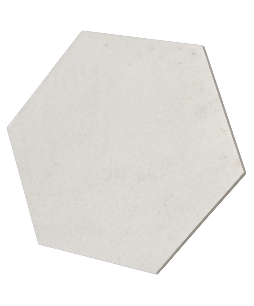 Carrelage Hexatile Cement White 17,5x20 cm - détail du carreau