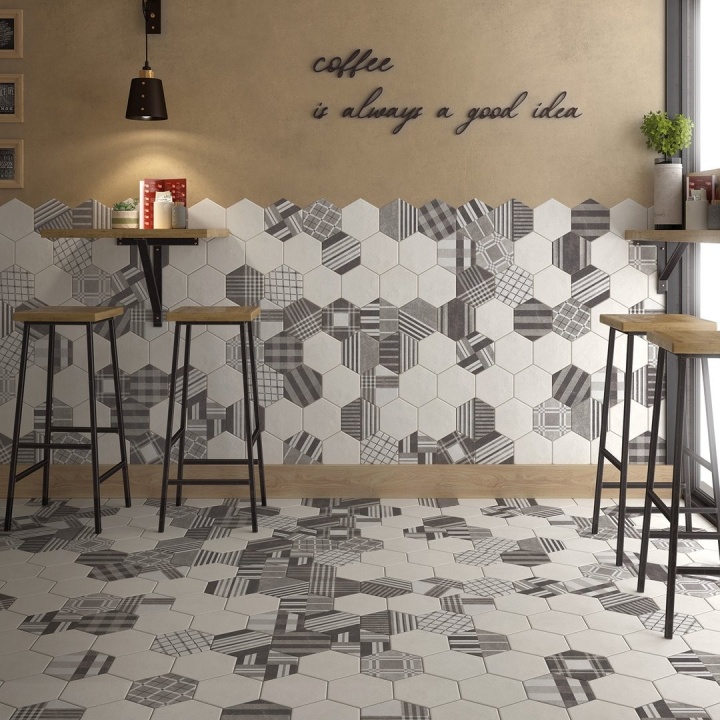 Hexatile Cement White 17.5x20 cm - carrelage NAIS - image 7