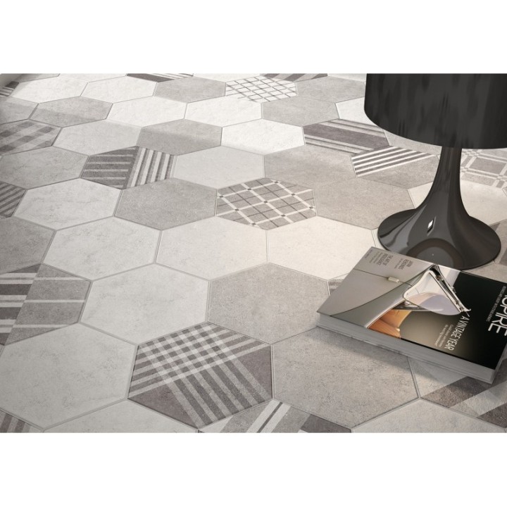 Hexatile Cement White 17.5x20 cm - carrelage NAIS - image 8