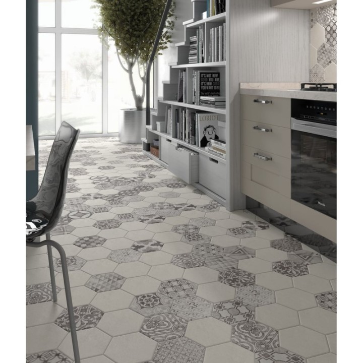 Hexatile Cement White 17.5x20 cm - carrelage NAIS - image 11