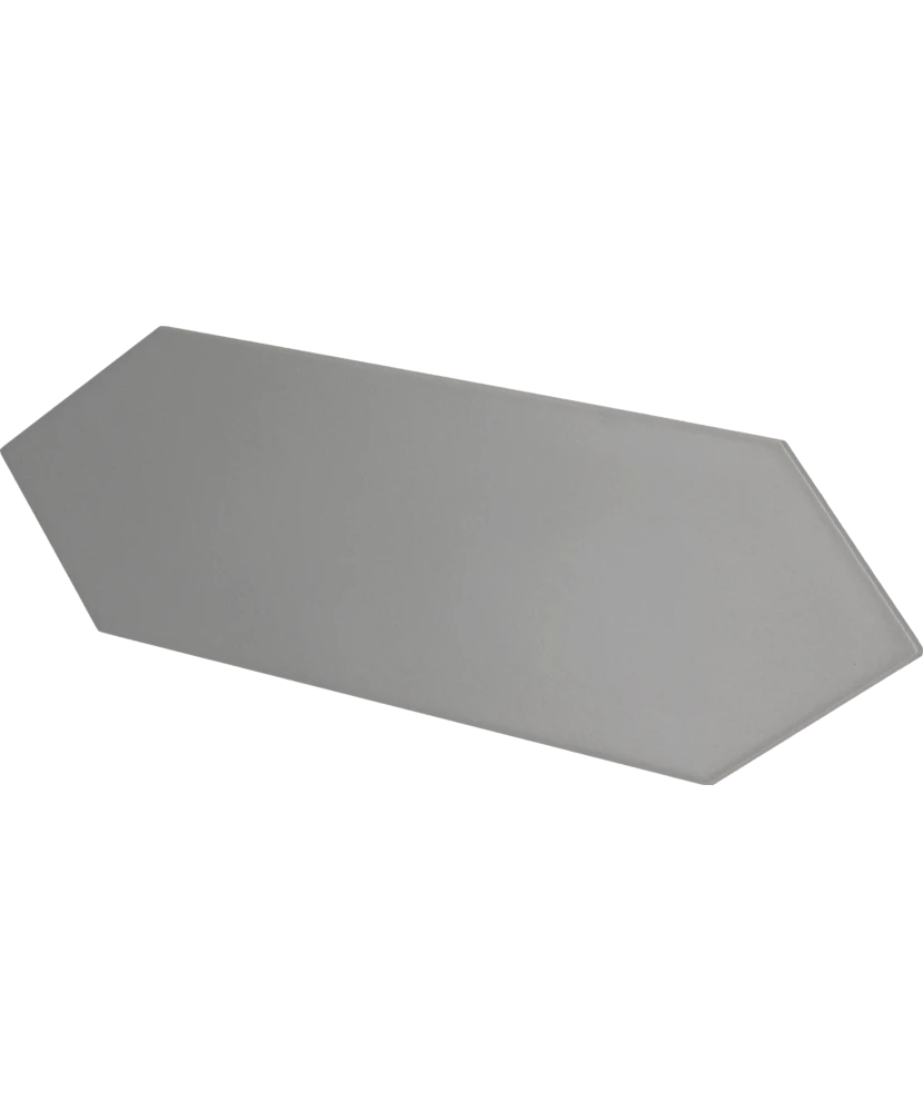 Carrelage Kite Dark Grey Mat 10x30 cm - détail du carreau