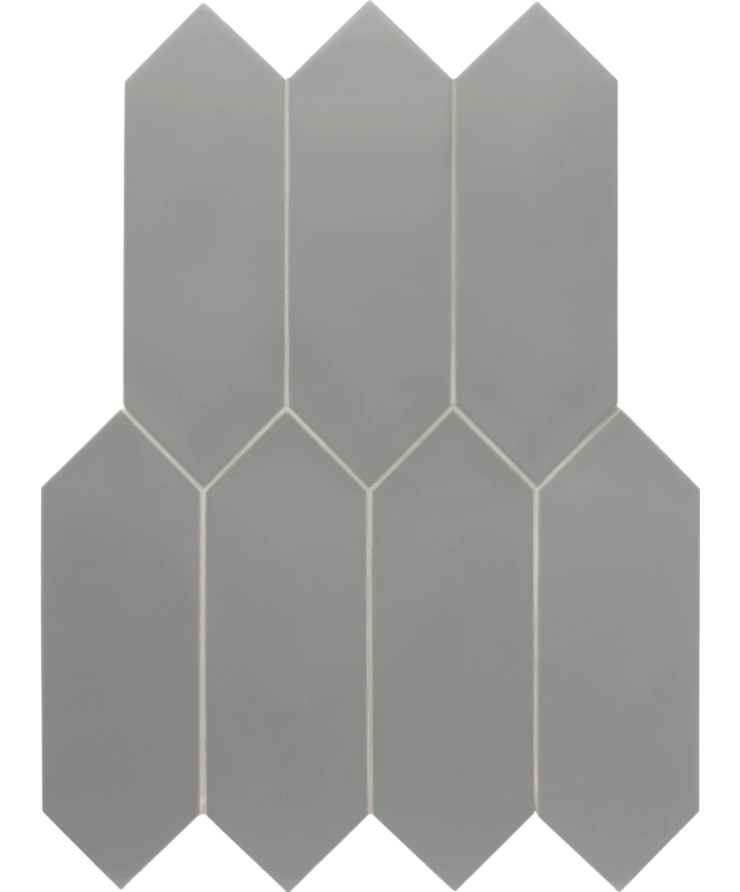 Carrelage Kite Dark Grey Mat 10x30 cm - détail du carreau 2