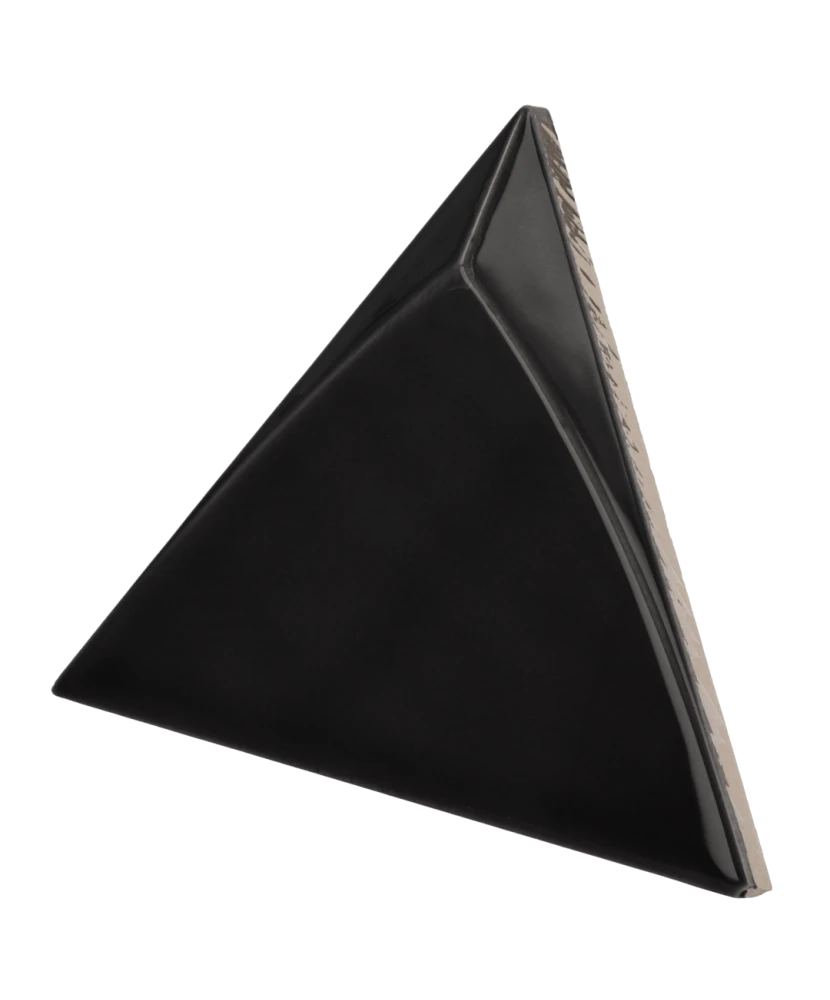 Carrelage Tirol Black 10,8x12,4 cm - vue latérale du carreau