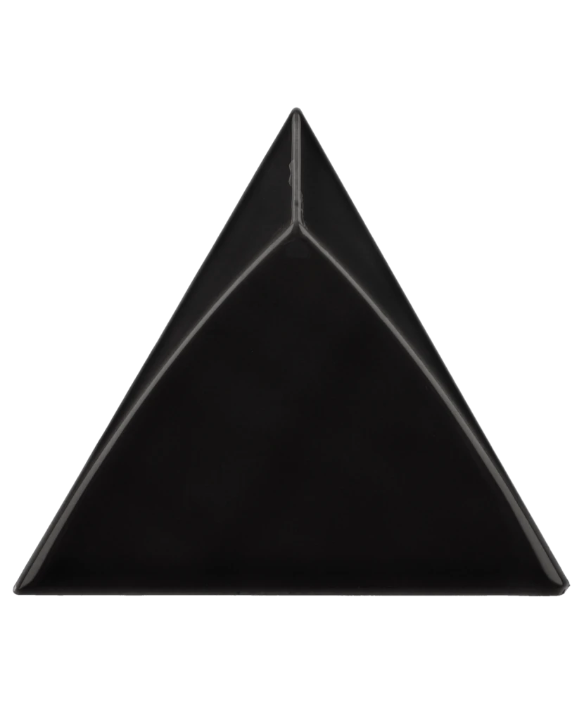 Carrelage Tirol Black 10,8x12,4 cm - vue de face du carreau