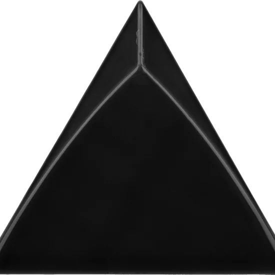 Carrelage Tirol Black 10,8x12,4 cm - vue de face du carreau