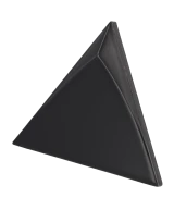 Carrelage Tirol Black Mat 10,8x12,4 cm - vue latérale du carreau