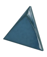 Carrelage Tirol Electric Blue 10,8x12,4 cm - vue latérale du carreau