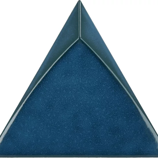 Carrelage Tirol Electric Blue 10,8x12,4 cm - vue de face du carreau