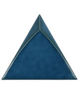 Carrelage Tirol Electric Blue 10,8x12,4 cm - vue de face du carreau