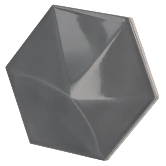 Oberland Dark Grey 12.4x10.7 cm - carrelage NAIS
