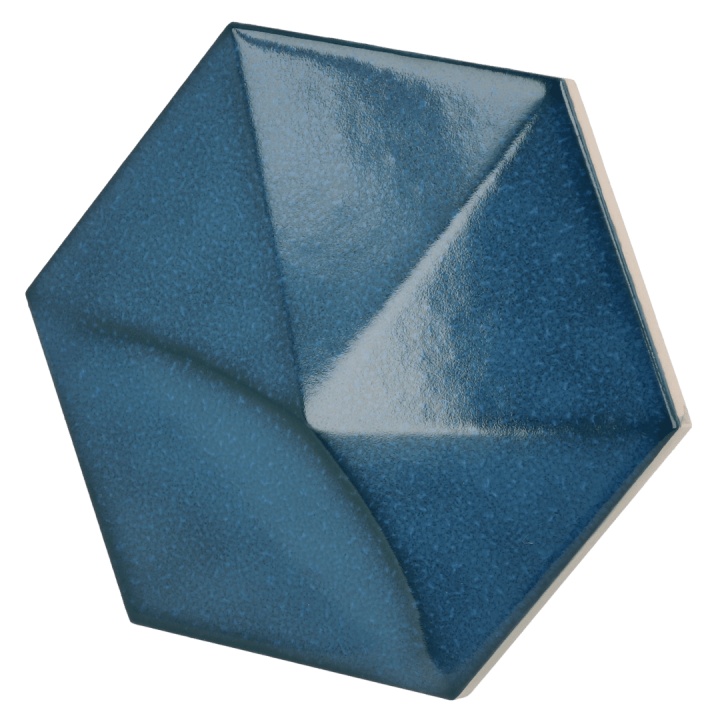 Oberland Electric Blue 12.4x10.7 cm - carrelage NAIS