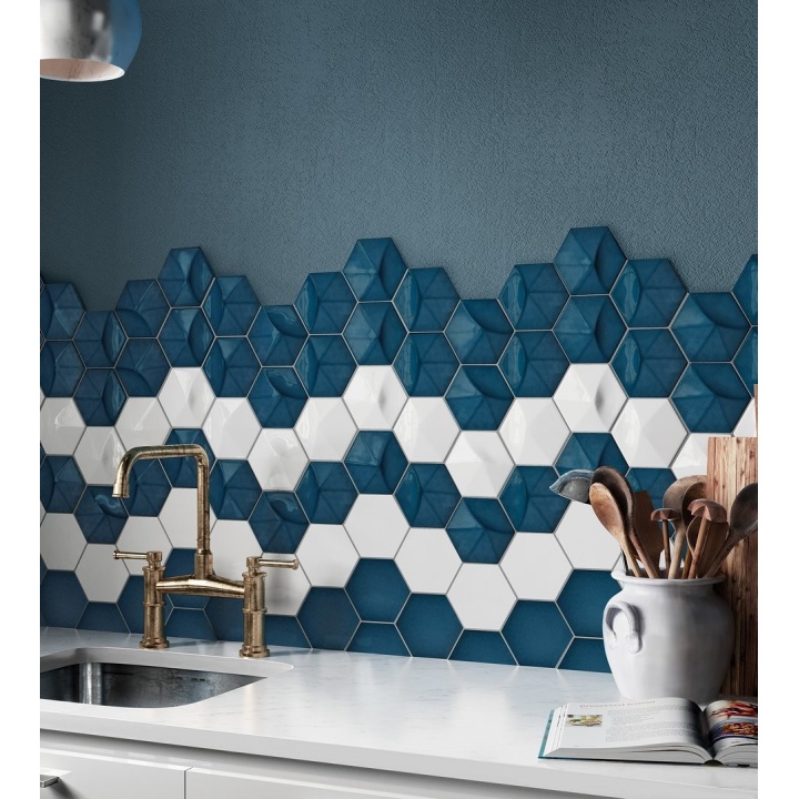 Oberland Electric Blue 12.4x10.7 cm - carrelage NAIS - image 3