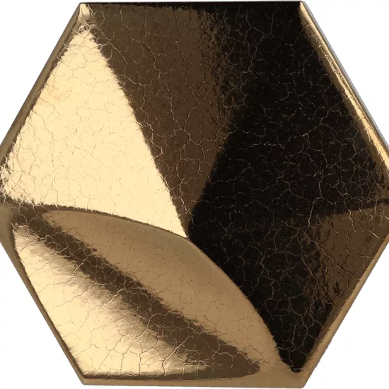 Carrelage Oberland Metallic 12,4x10,7 cm - vue de face du carreau