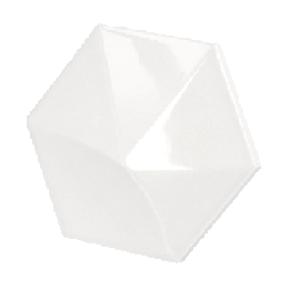 Oberland White 12.4x10.7 cm - carrelage NAIS
