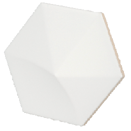 Oberland White Matt 12.4x10.7 cm - carrelage NAIS