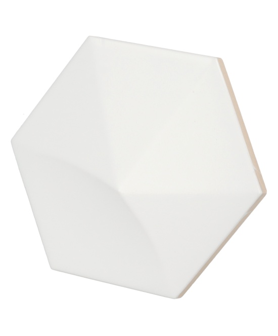 Oberland White Matt 12.4x10.7 cm - carrelage NAIS