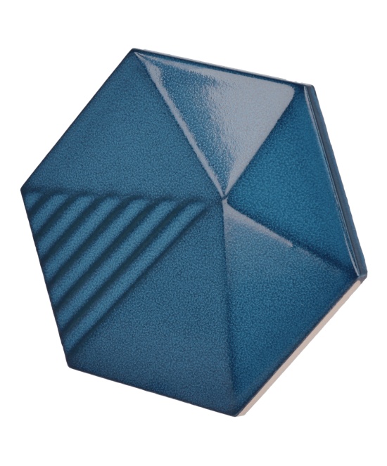 Umbrella Electric Blue 12.4x10.7 cm - carrelage NAIS
