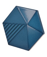 Umbrella Electric Blue 12.4x10.7 cm - carrelage NAIS