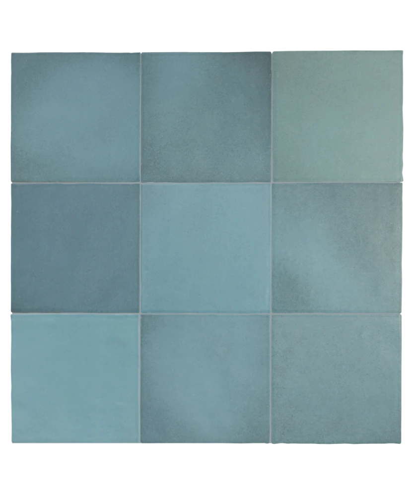 Carrelage Magma Aquamarina 13,2x13,2 cm - détail du carreau 2