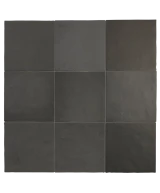 Carrelage Magma Black Coal 13,2x13,2 cm - détail du carreau 2